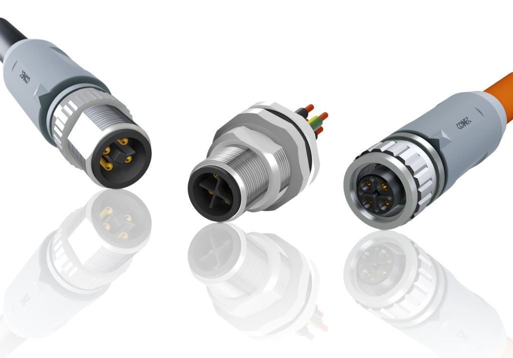 Connecteurs M12 Puissance