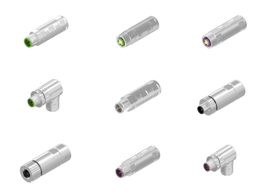 Connecteurs M12 Réseaux EThernet